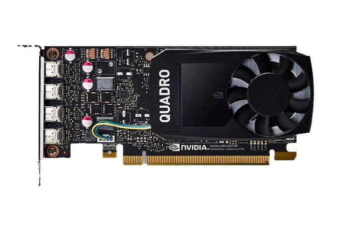 Placa video PNY nVIDIA Quadro P1000, 4GB GDDR5, 128 bit