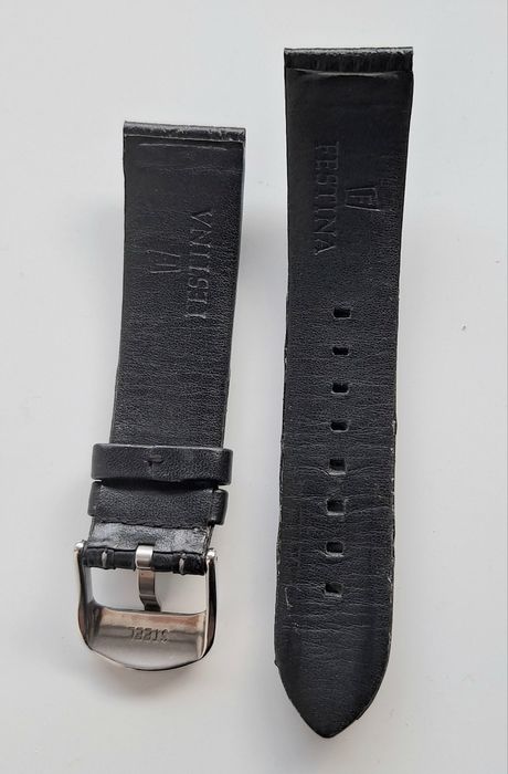 Curea ceas piele naturala Festina originala 22mma