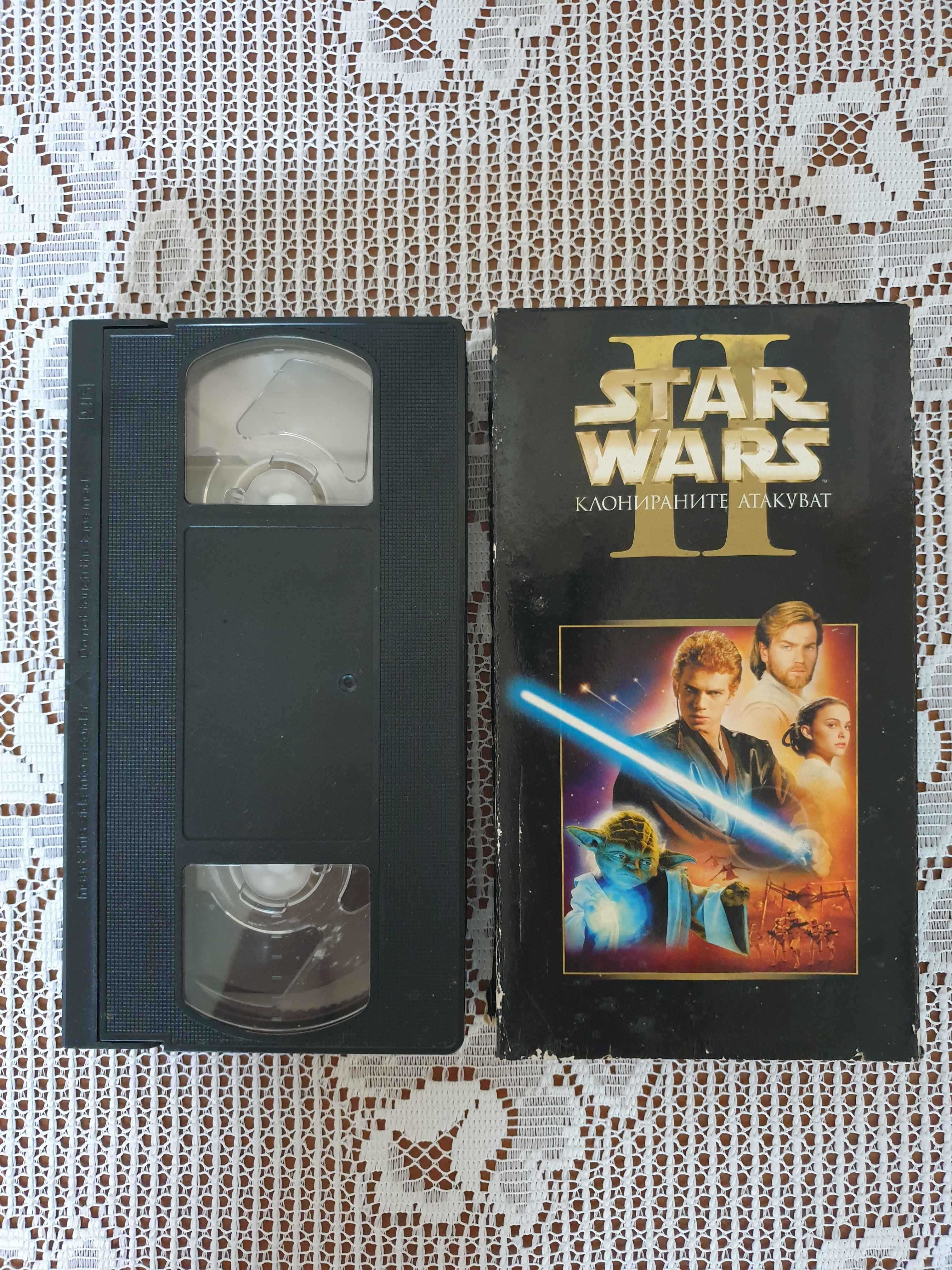 Star Wars I, II част - Видео касети, Ретро колекция.