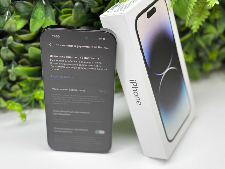 ! ПрОмО ! iPhone 14 Pro 128GB 100% батерия Гаранция