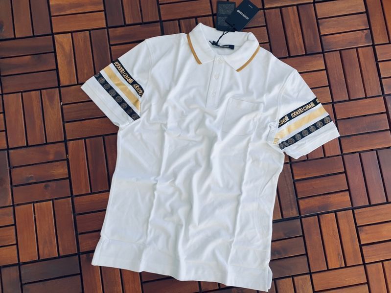 ПРОМО Roberto Cavalli-XXL размер-Оригинална мъжка  поло тениска