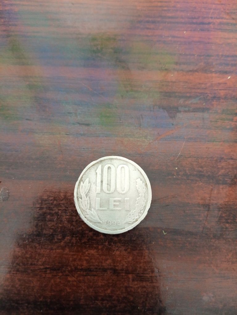 Monedă cu Mihai Viteazu în valoare de 100 LEI din anul 1993