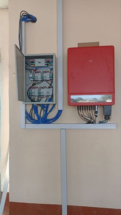 Quyosh panellari Ornatish \ Солничные панел Установка