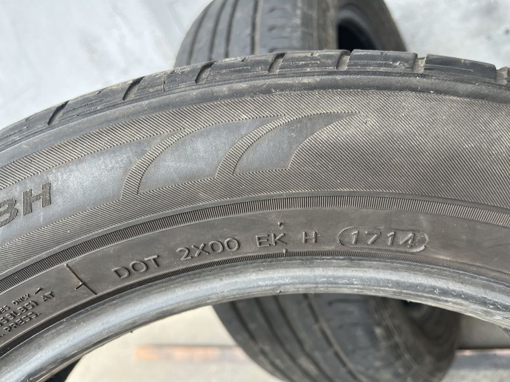2 бр. летни гуми 225/55/18 Hankook 4 mm DOT 1714