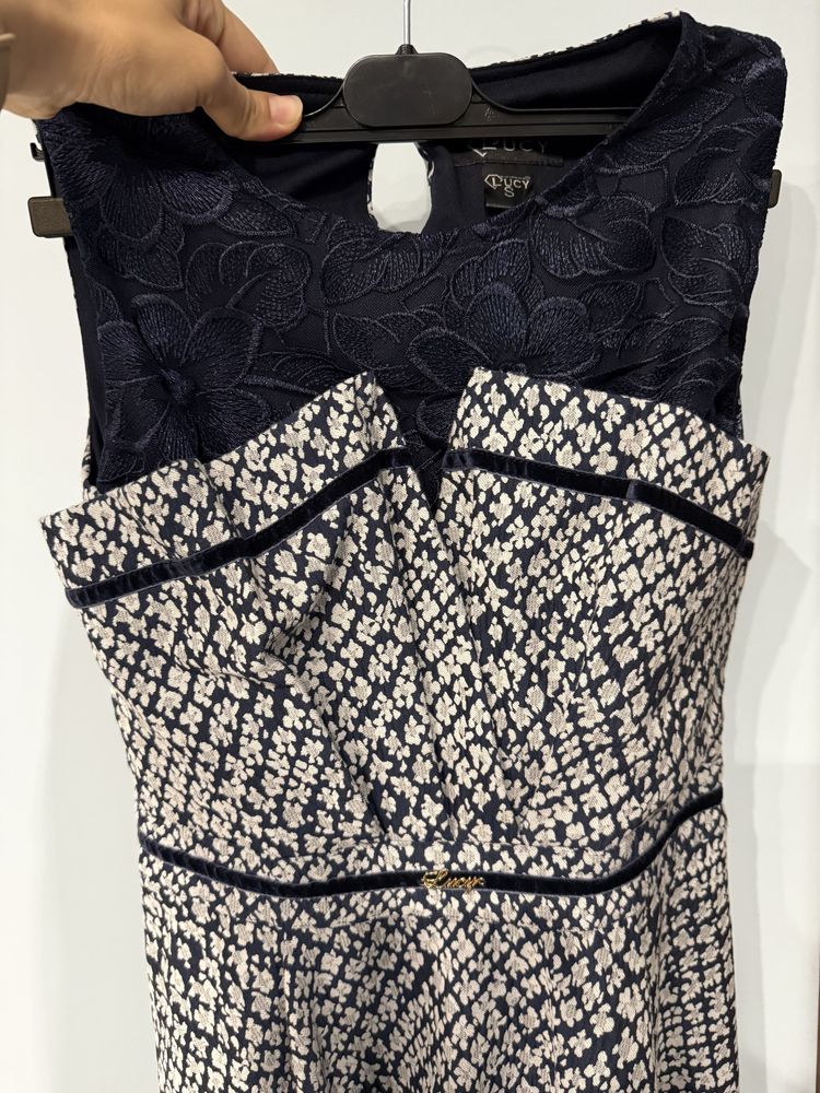 Рокля Lucy Fashion, Тъмносиня, S