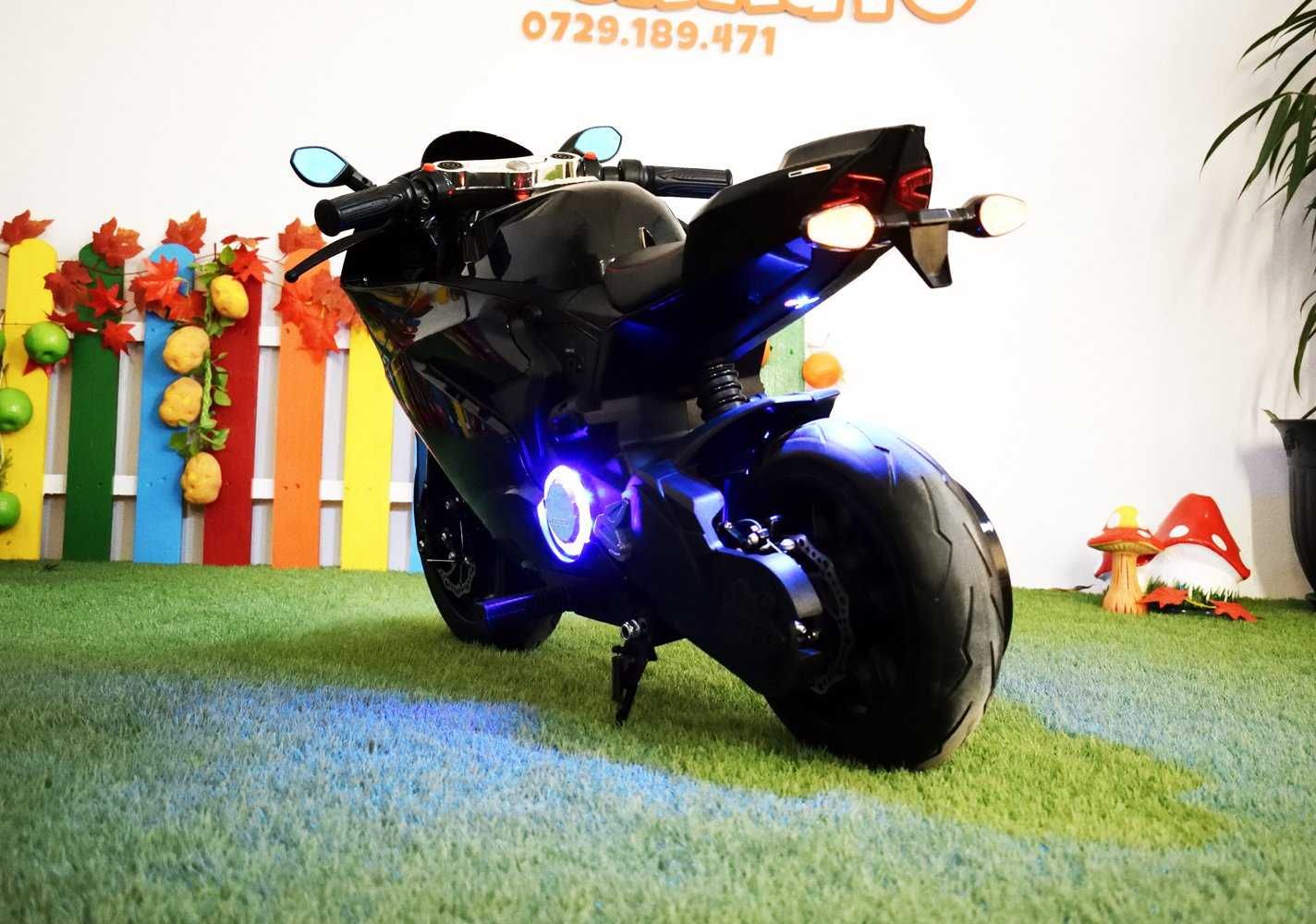 Motocicleta electrica pentru copii SX1629, 250W, 24V, roti cauciuc EVA