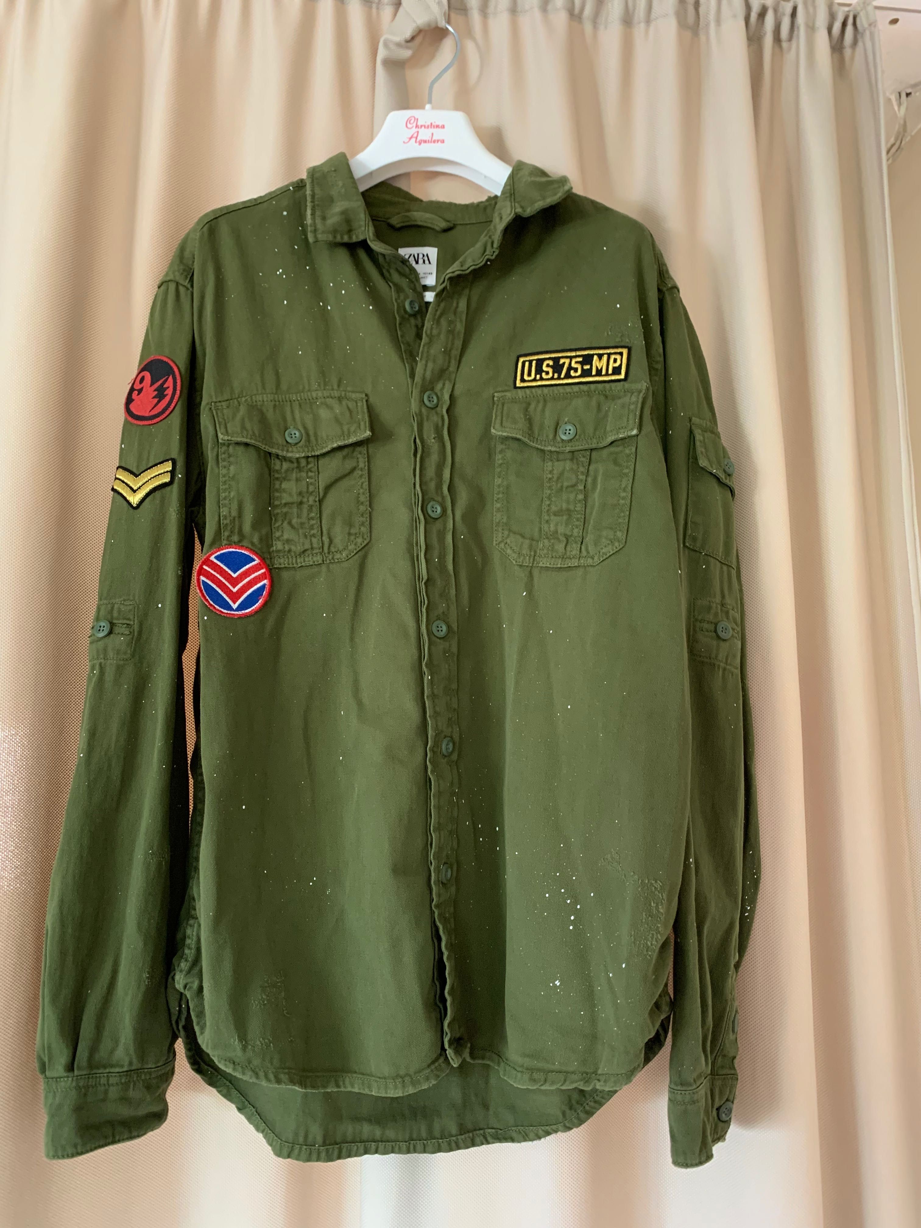 Мъжка риза Zara military