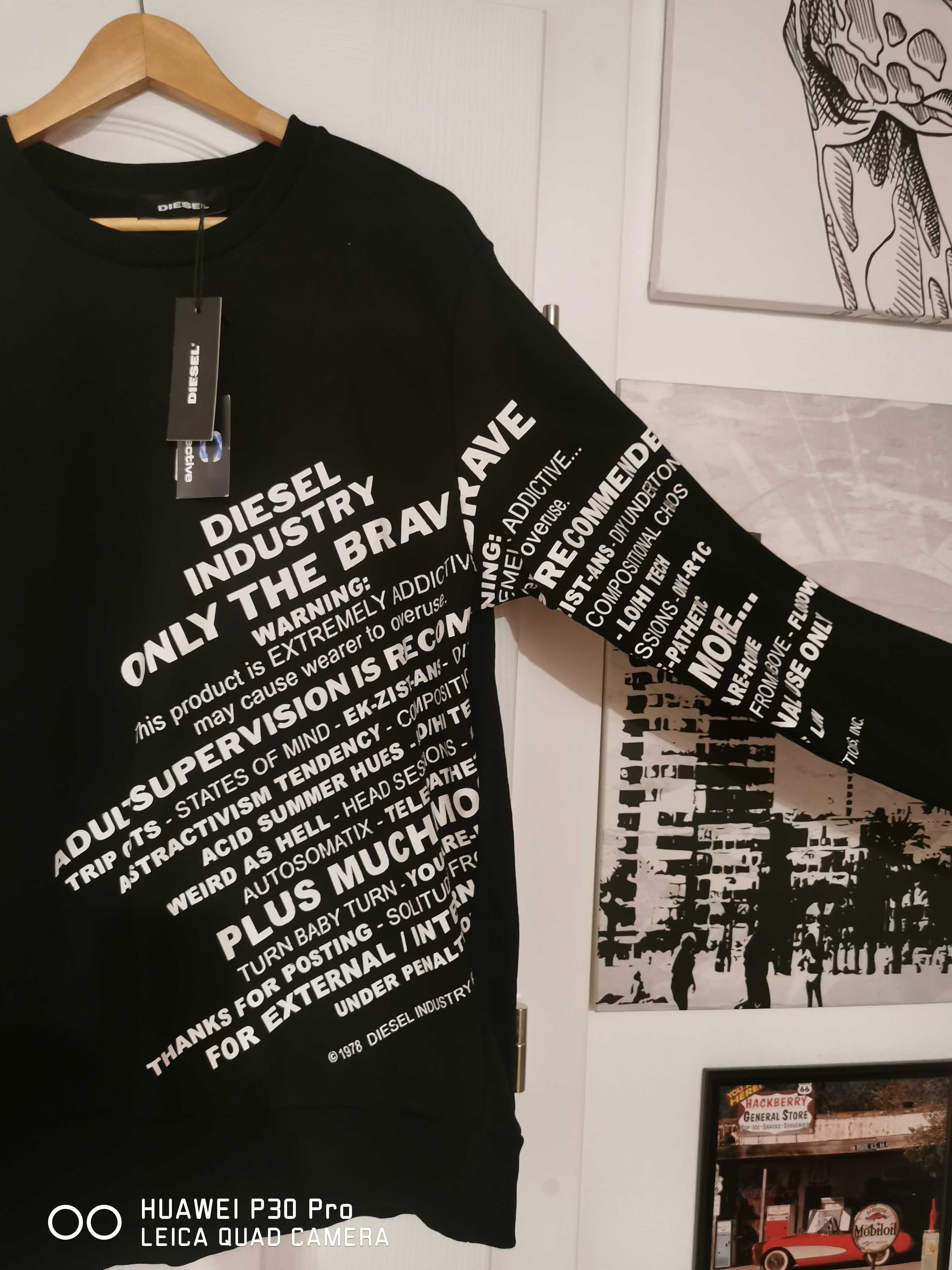 Дамски блузи Diesel нови L и XL