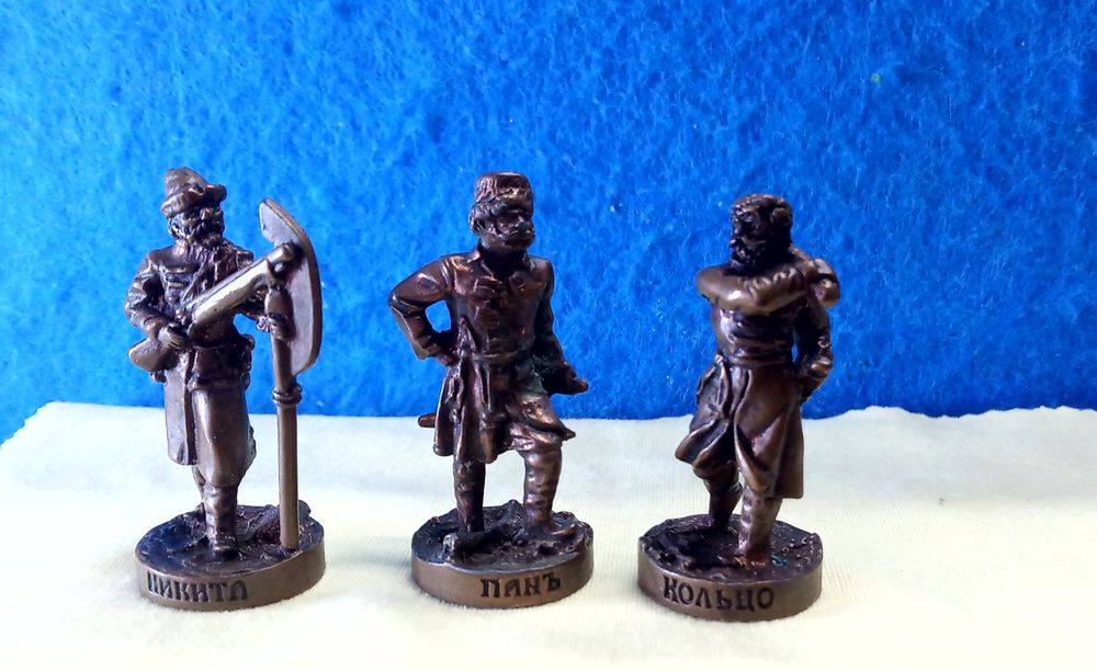 Солдаты коллекционные, металлические, 5серии.
