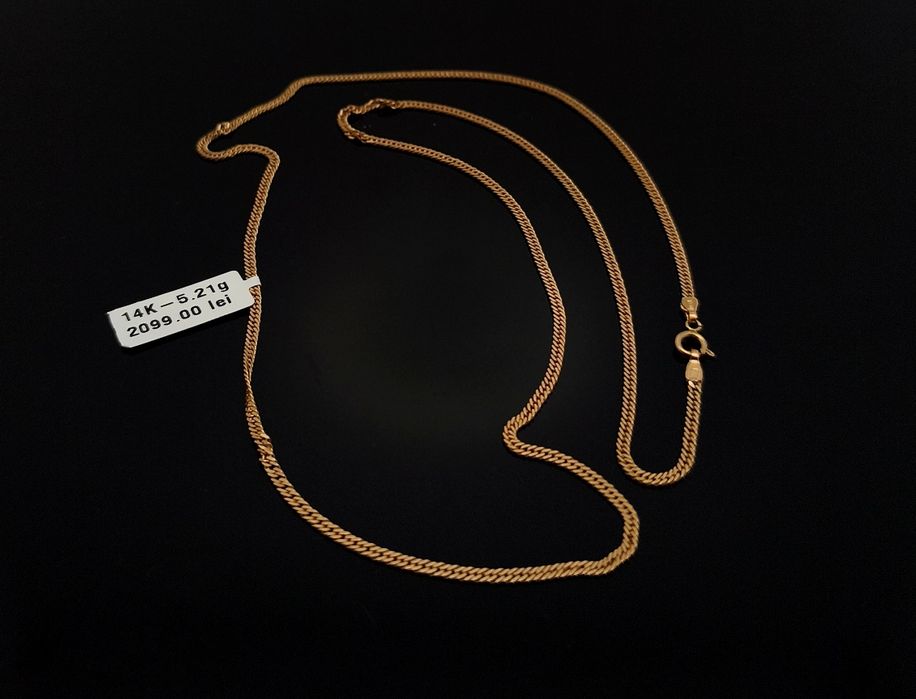 Bijuteria Royal lant din aur 14k 5.21 gr