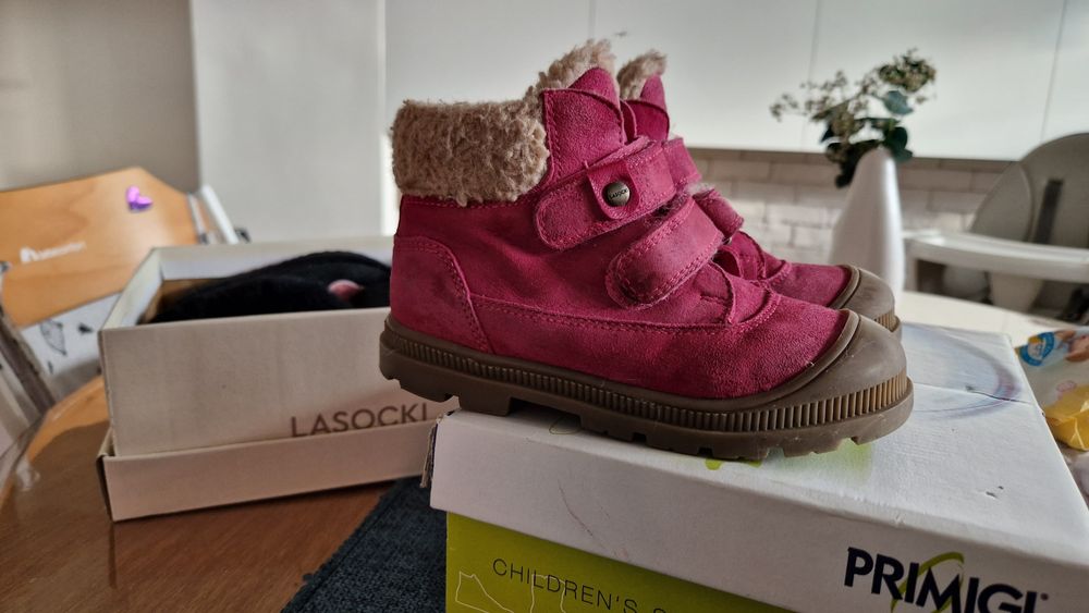 Lasocki - зимни боти с ест.велур
