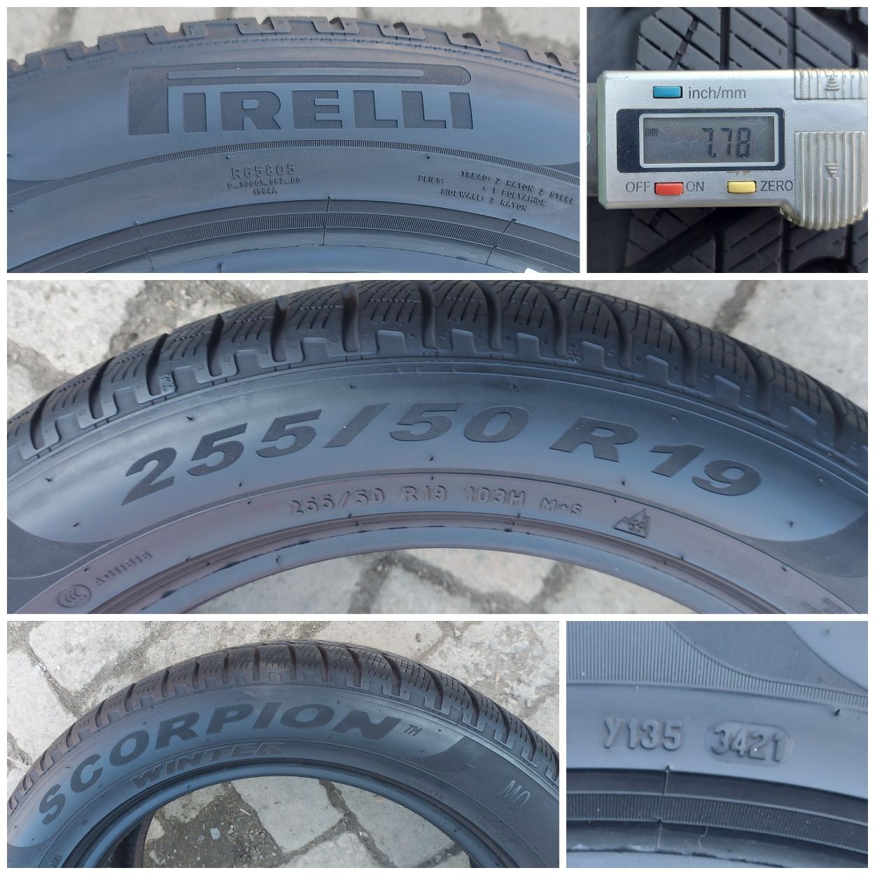 O bucată 255/50 R19 M+S iarnă - una Continental Pirelli