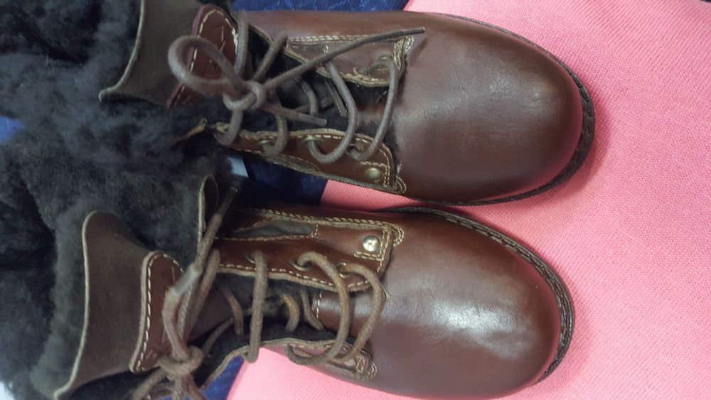 Детски боти Естественна кожа.