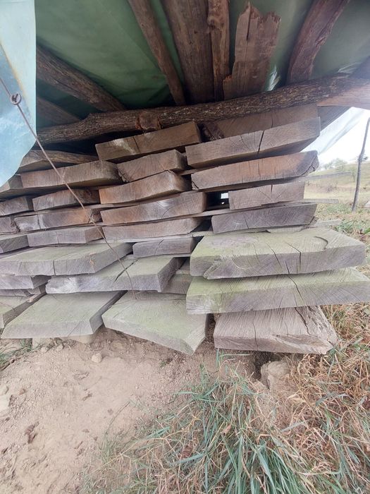 Poștă/scandura stejar grosime 7 cm