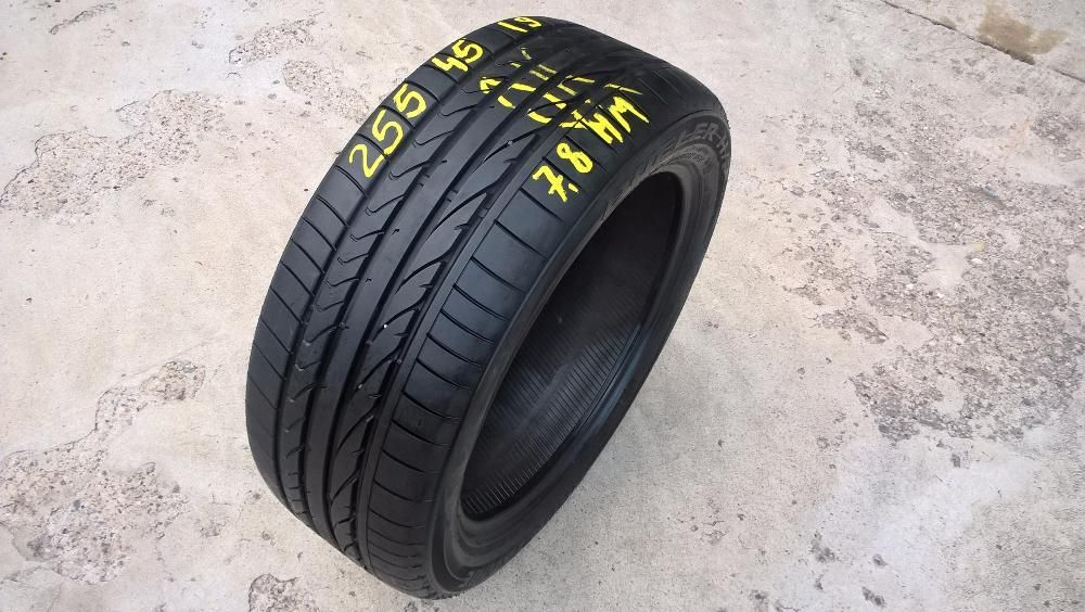 O anvelopa de vara 255 45 19 bridgestone potenza profil de 7, 8mm
