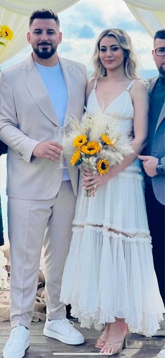 Rochie mireasa/cununie civila - MLH Maria Lucia Hohan - S-M (36-38)