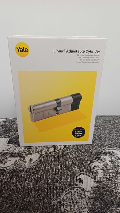 Vand incuietoare inteligenta Yale Linus L2 + Cilindru ajustabil Linus