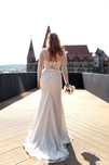 Rochie de mireasa eleganta, stil sirena