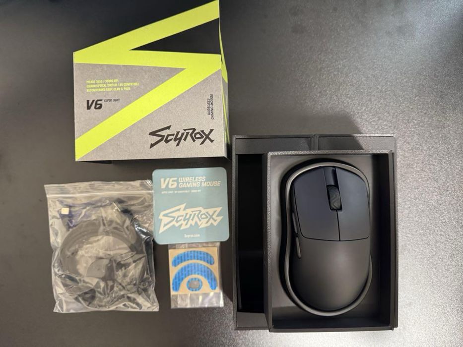 Продам игровую мышку Scyrox v6