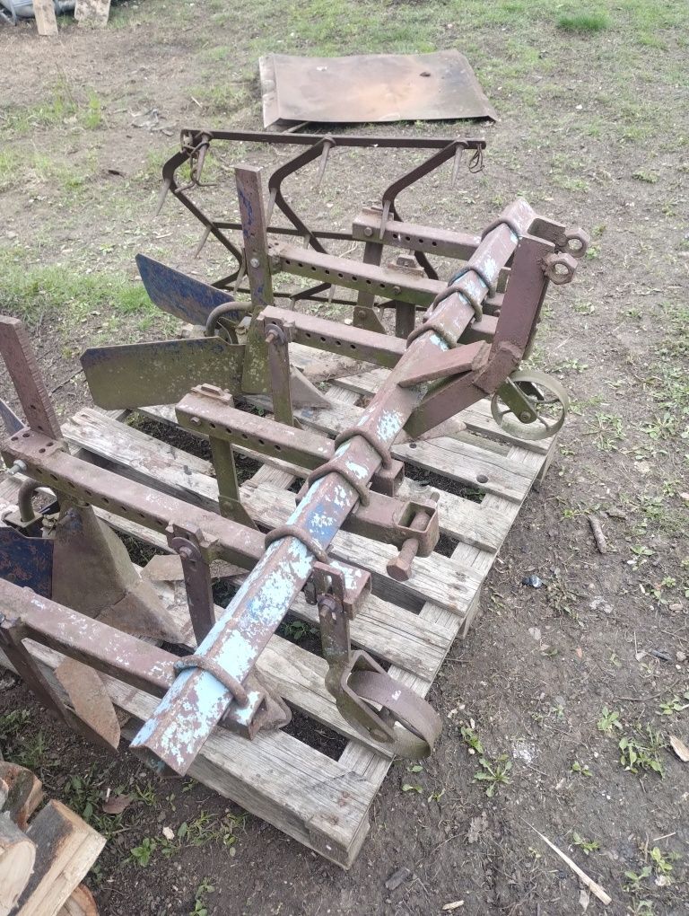 Prășitoare pt. tractor mic cu grapă