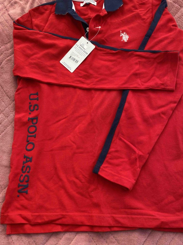 Мъжка блуза с дълъг ръкав U.S. Polo Assn