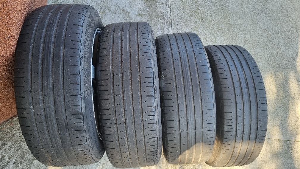 Jante R16 5x100 cu anvelope vară 195/55R16