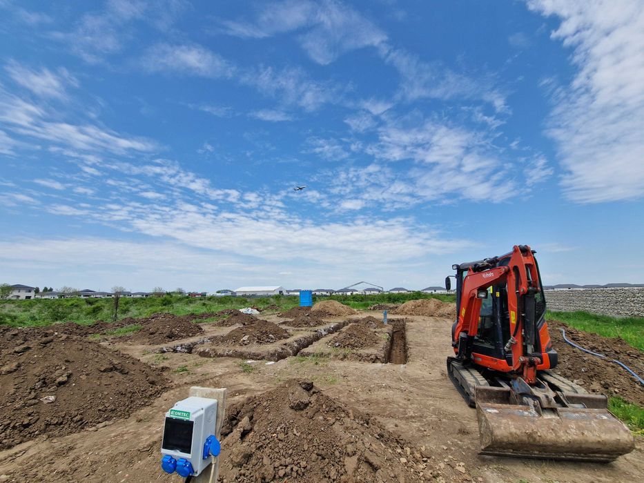 excavator de inchiriat, ilfov - branesti