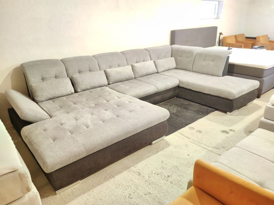 Colțar sufragerie extensibil în formă de U