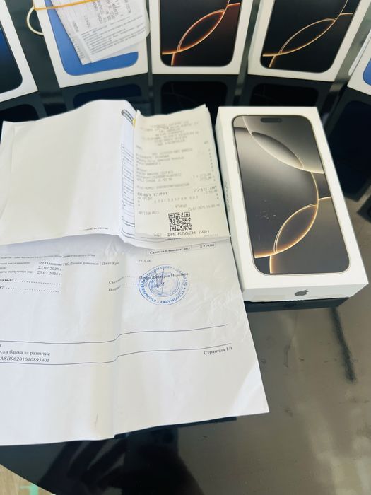 iPhone 16 Pro Max 256GB  — Чисто нов