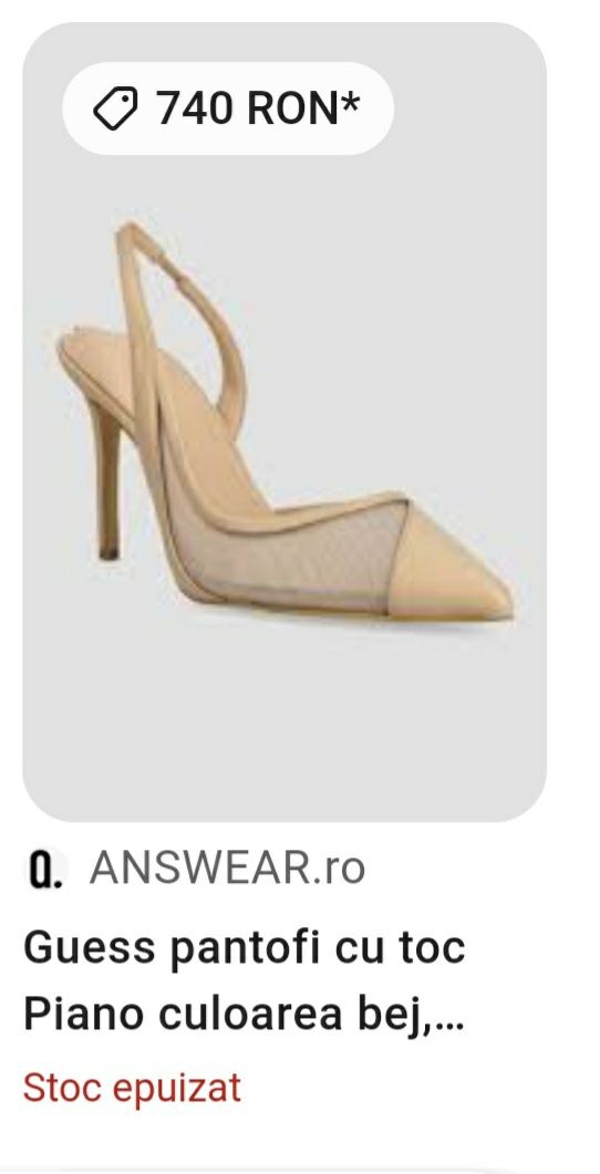 Guess încălțăminte dama marime 38