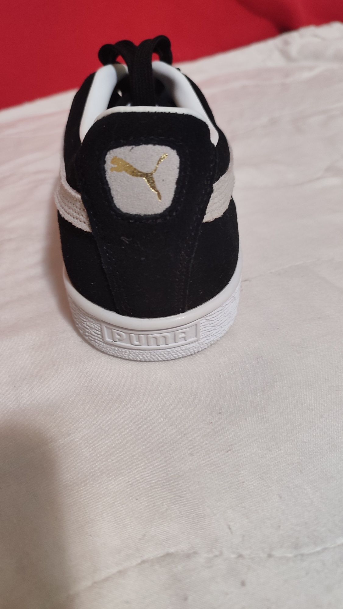 Спортни обувки нови Puma suede черни -велур Номер  44 ,75 лв