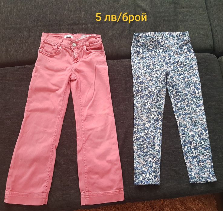 Лот 22 маркови дрешки за момиче 7-8 години, ръст 122-128