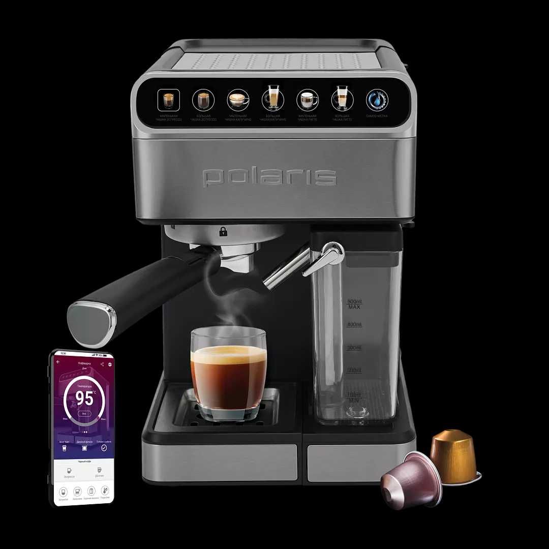 Кофеварка Polaris Nespresso и Dolce-Gusto PCM 1540 Wi-Fi | PCM 1535E