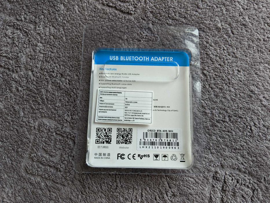 Адаптер USB Bluetooth Orico BTA-409