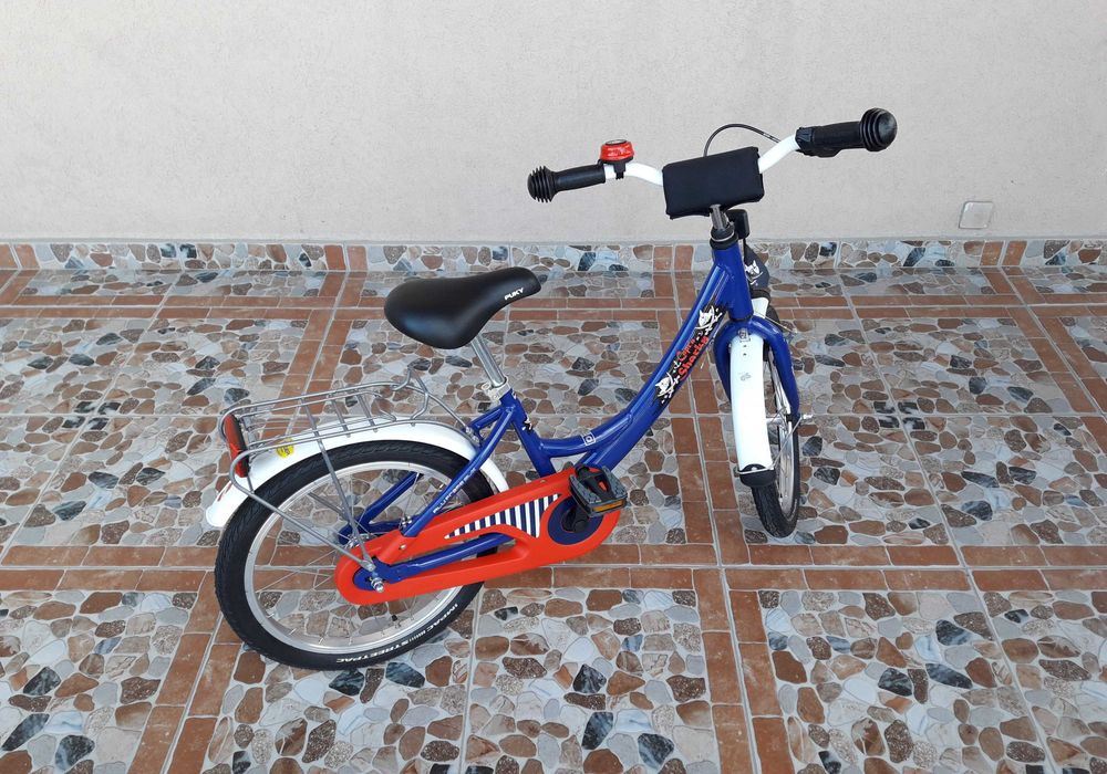 Bicicletă copii 18’ PUKY ZL 18-1 ALUMINIU Capt'n Sharky – albastră