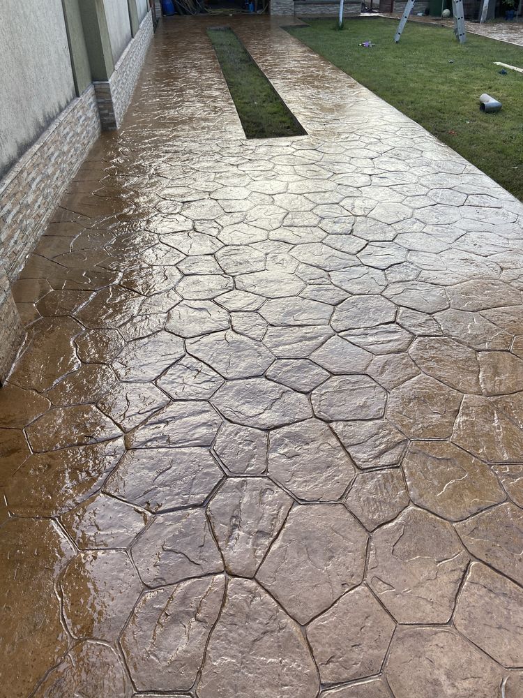 Beton amprentat Brasov
