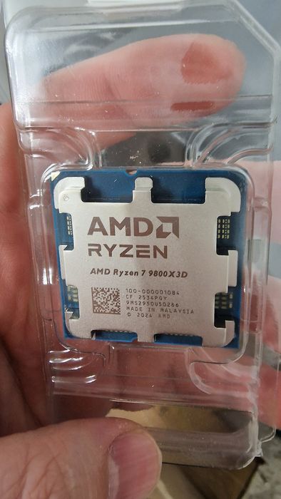 Продам новые 9800X3D, MSI X870 Tomahawk, Geometric Future