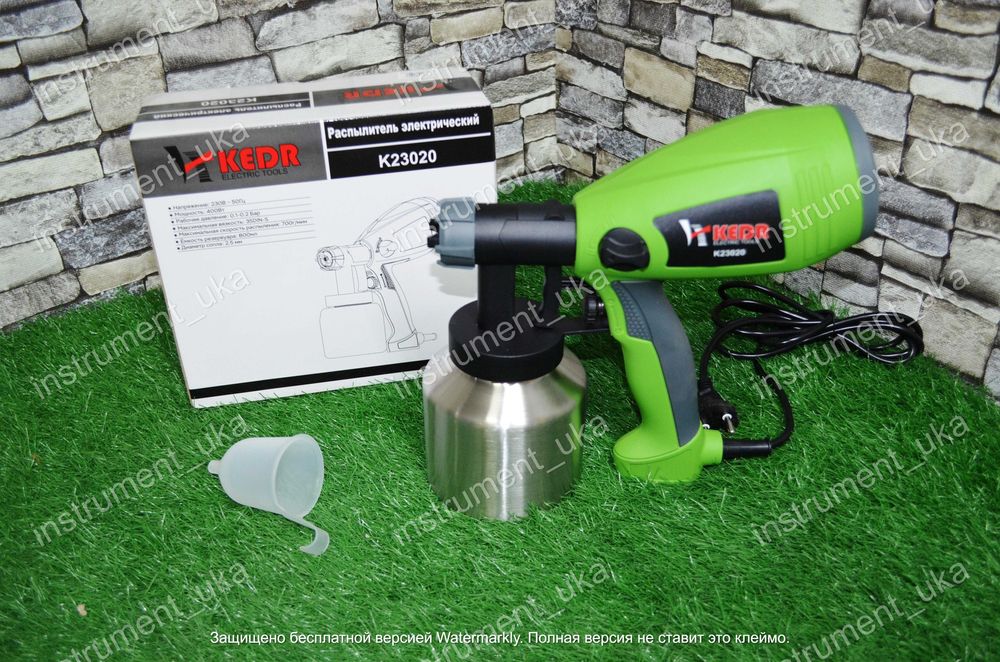 Краскопульт электрический KEDR 23020