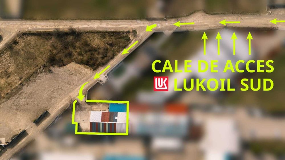 Ofer spre închiriere hală de 160 m²+ curte de 180 m²