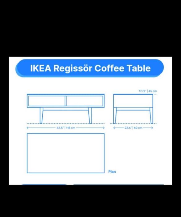 Холна маса Икеа Regissör