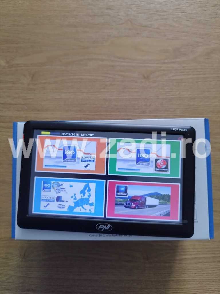 Sistem de navigatie / GPS PNI L807/L810 - harti si soft camion