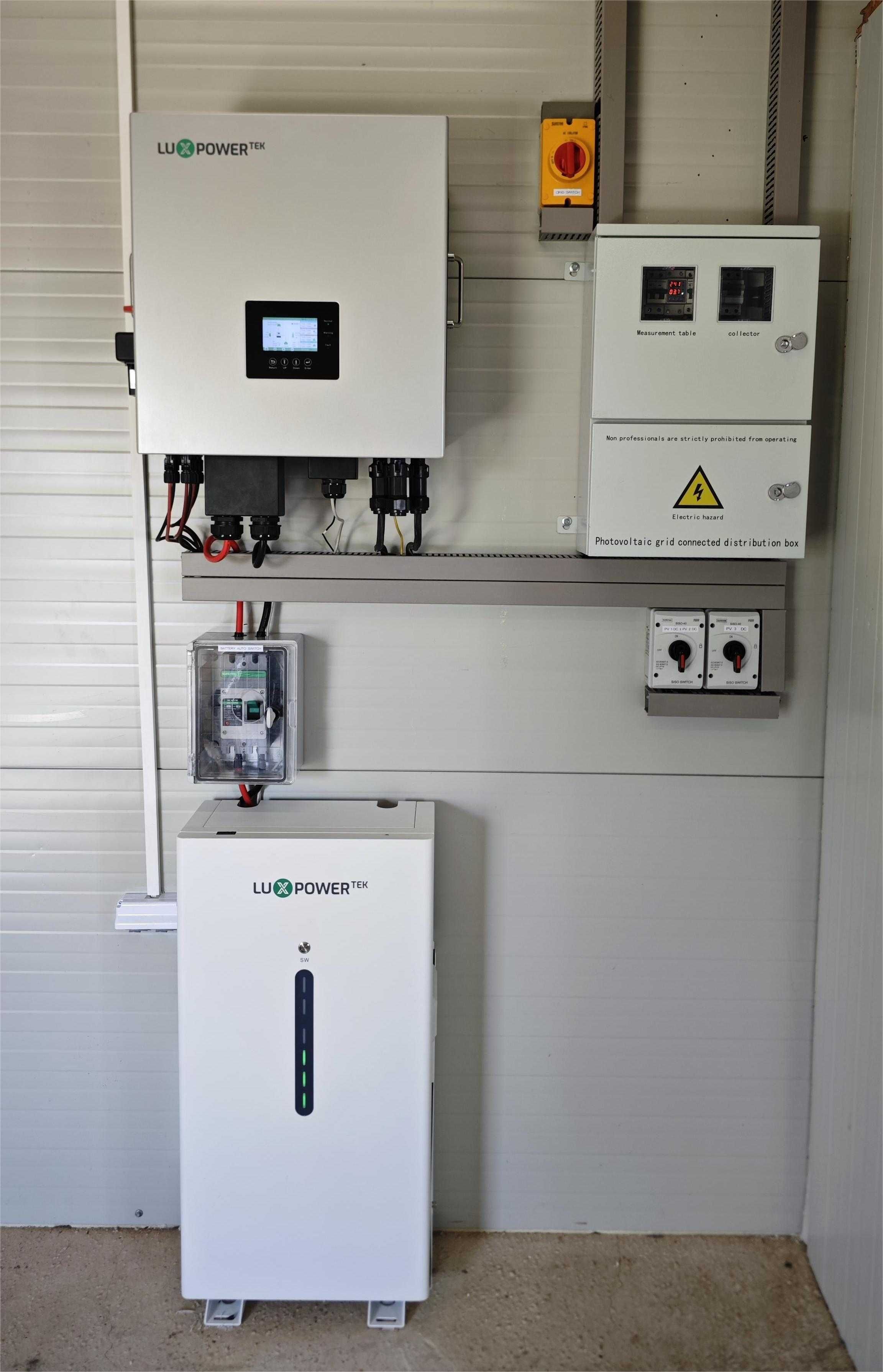 Монофазен хибриден инвертор Luxpower Gen 8K/10K 2MPPT 15K PV