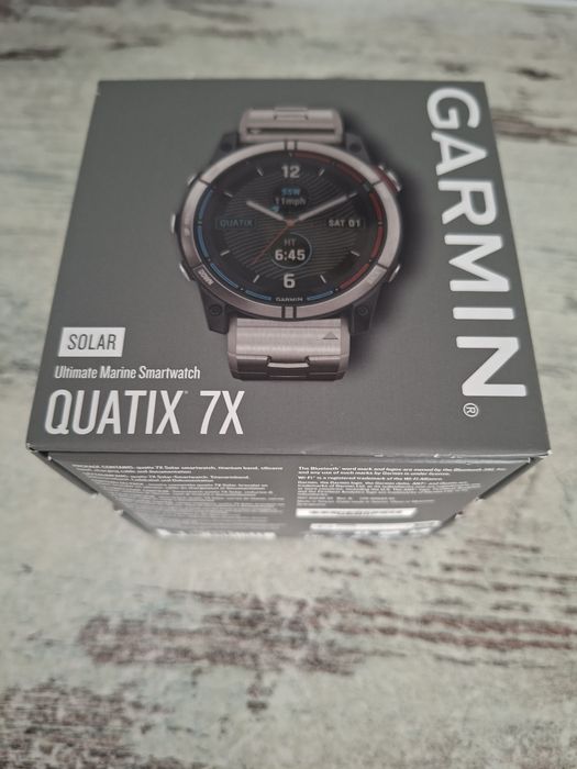 Garmin quatix® 7X – Solar Edition Titanium