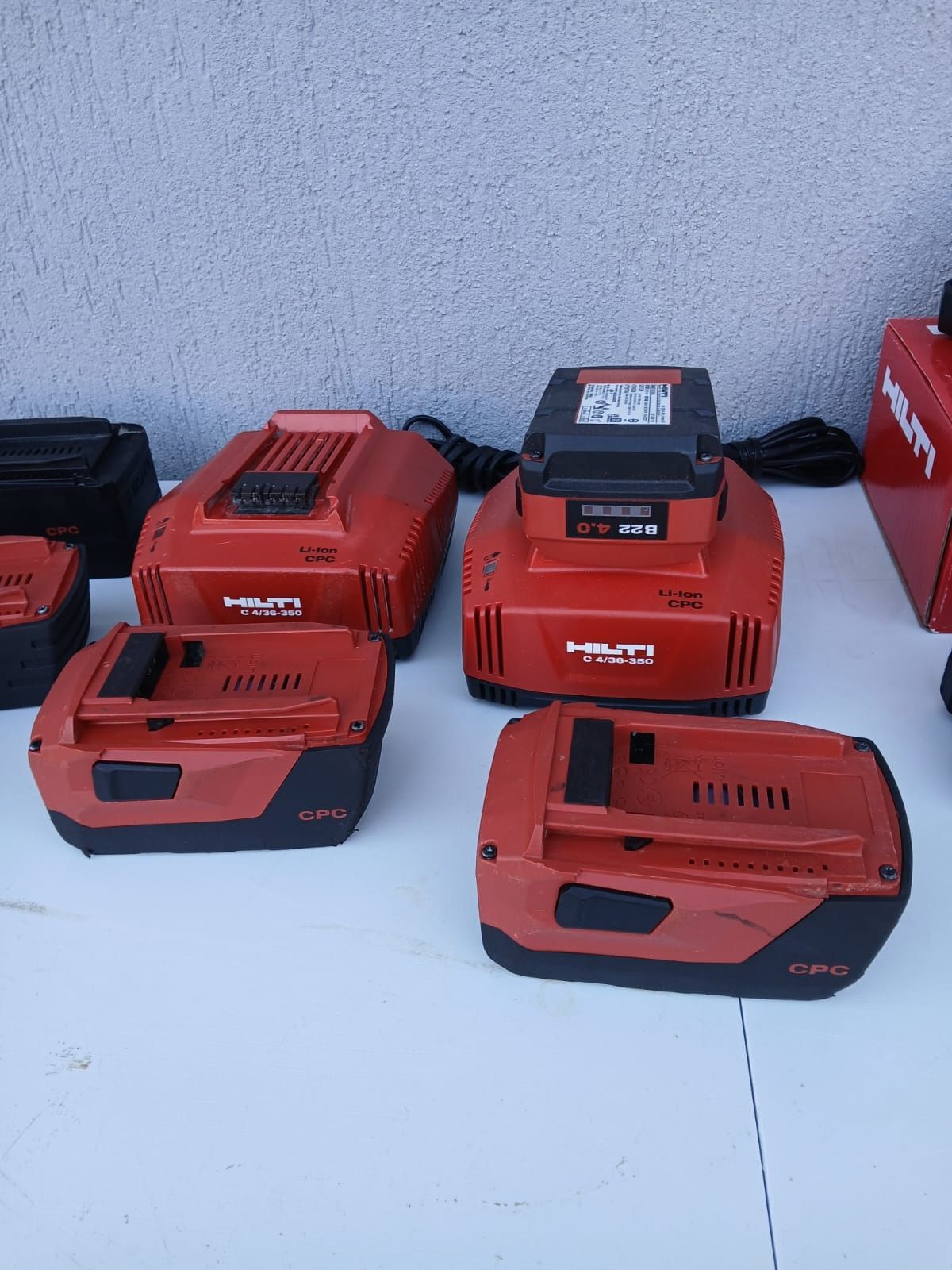 Acumulatori și încărcătoare rapide Hilti
