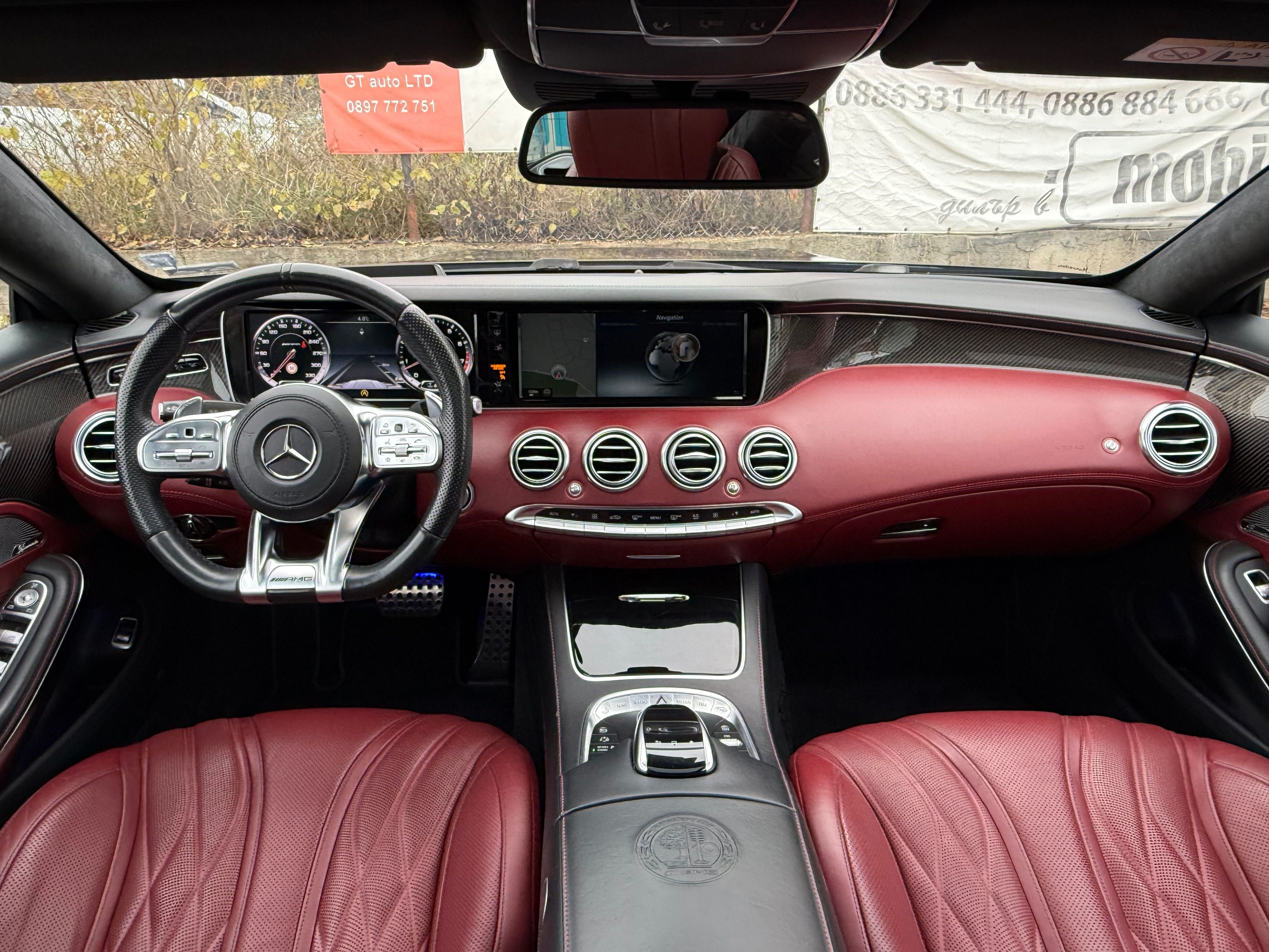 Mercedes-Benz S 63 AMG V8 (585 кс) 4MATIC/Swarovski LED/FACELIFT-pack