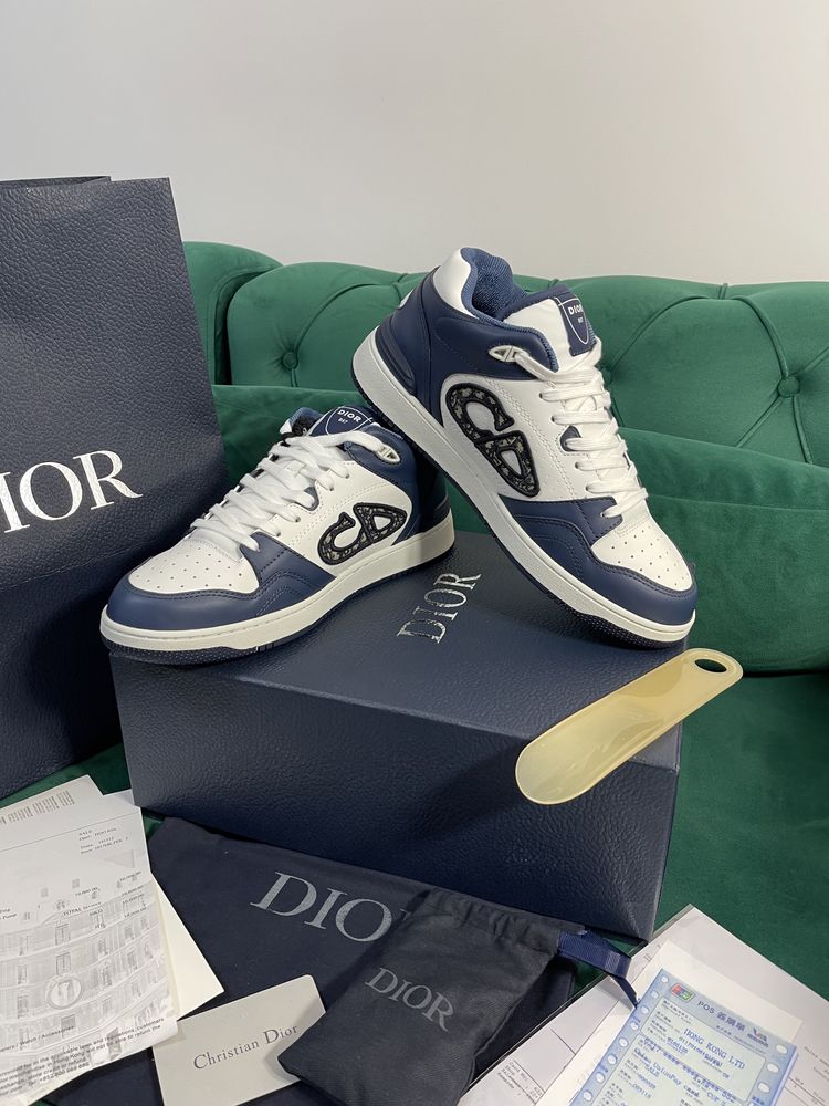 Adidasi Christian Dior piele naturala 100% Full Box colectie noua