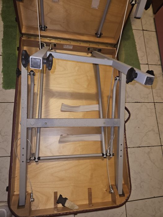 Pat masaj cu accesorii,  rosu- vișiniu, Brașov