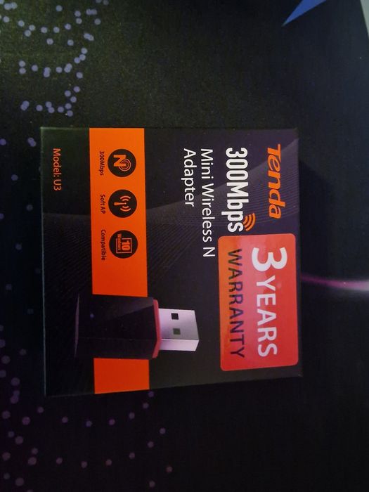 Adaptor Wi-Fi Tenda U3 N300