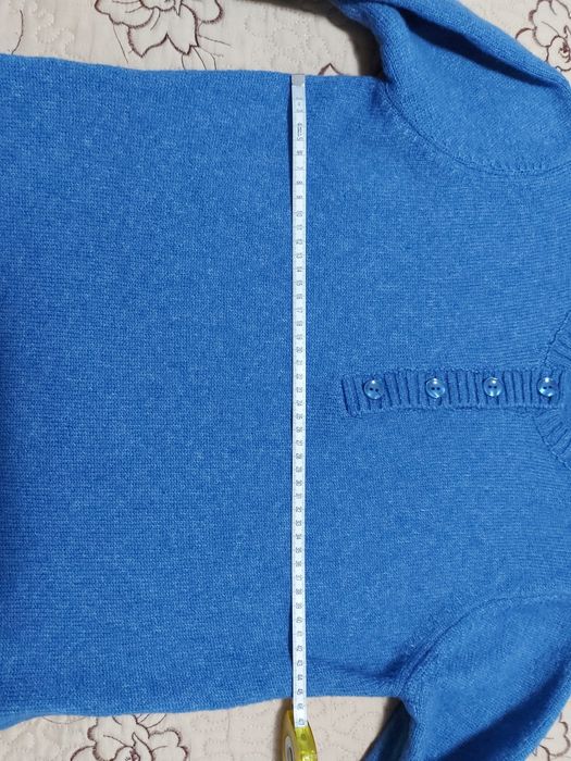 Pulover subțire Trendyol, culoare albastru (M)