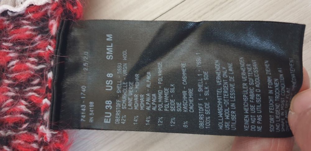 Bogner Wool / Cashmere Mohair  S / M НОВО! ОРИГИНАЛ! Дамски Пуловер